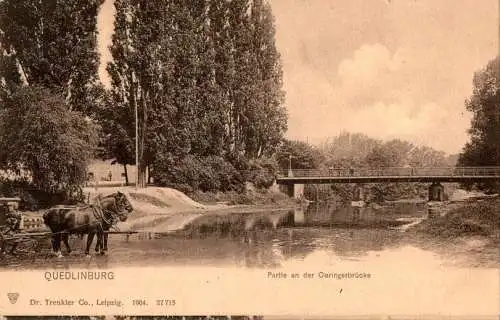 quedlinburg, partie an der oeringerbrücke (Nr. 14002)