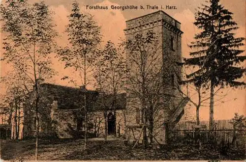 forsthaus georgshöhe b. thale im harz (Nr. 14007)