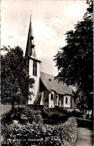 herscheid im sauerland, ev. kirche (Nr. 14065)