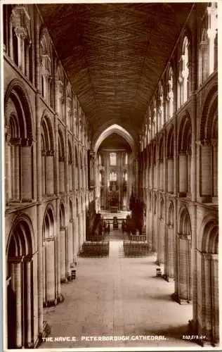 the  nave e., peterborough cathedral (Nr. 14158)