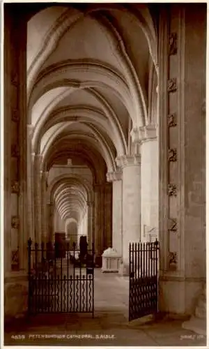 peterborough cathedral, s. aisle (Nr. 14159)