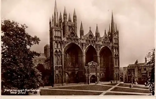 peterborough cathedral, west front (Nr. 14160)