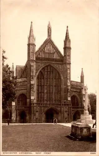 winchester cathedral, west front (Nr. 14168)