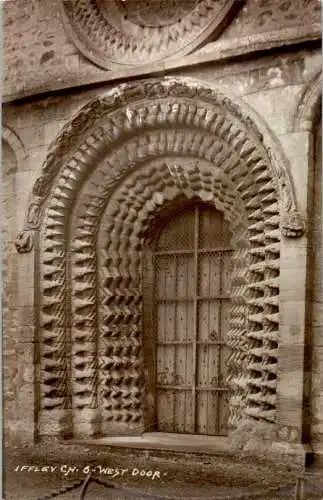 iffley church, west door (Nr. 14188)