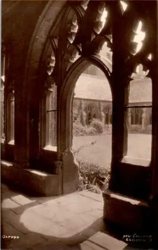 oxford, new college cloisters (Nr. 14199)