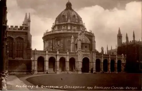 quadrangle collonade and radcliffe camera, oxford (Nr. 14207)