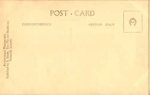 lincoln, old postcard (Nr. 14231)