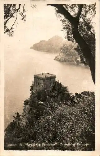 portofino, s. margherita, castello di paraggi (Nr. 14267)