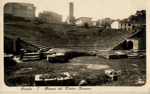 fiesole, avanzi del teatro romano (Nr. 14303)