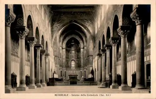 monreale, interno della cattedrale (Nr. 14333)