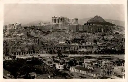 athen, akropolis mit lykabettos (Nr. 14381)