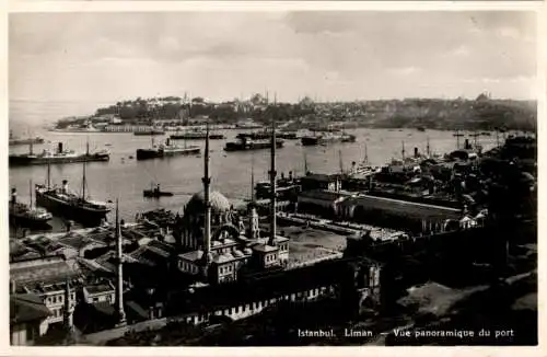 istanbul, liman, vue panoramique du port (Nr. 14406)