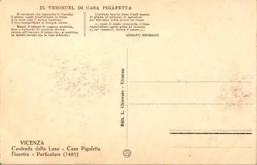 vicenza, casa pigafetta (Nr. 14413)