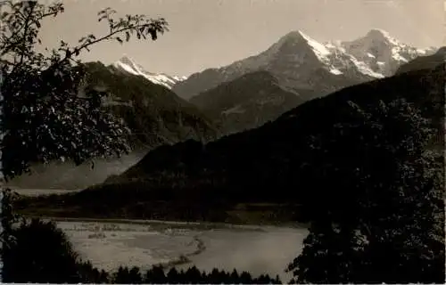 beatenberg, schreckhorn, eiger, mönch, thunersee (Nr. 14416)