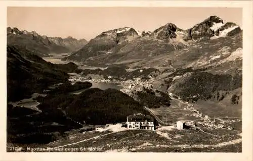 muottas muragl gegen st. moritz, 1927 (Nr. 14429)