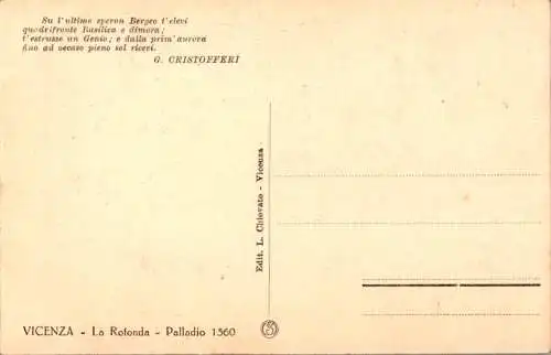 vicenza, la rotonda (Nr. 14438)