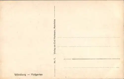 würzburg, hofgarten (Nr. 14480)