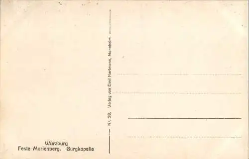 würzburg, feste marienberg (Nr. 14487)