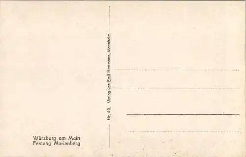 würzburg, festung marienberg (Nr. 14488)