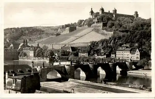 würzburg, alte mainbrücke (Nr. 14489)
