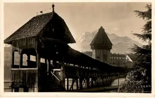 luzern, kappelbrücke (Nr. 14499)