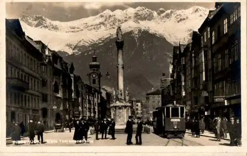 innsbruck, maria theresienstrasse, straßenbahn (Nr. 14511)