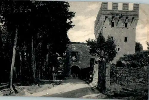 abbazia di monte oliveto maggiore, torre d'ingresso (Nr. 14564)