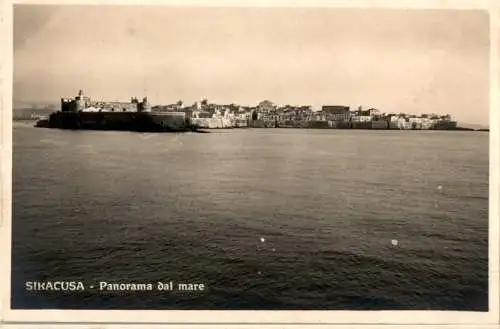 siracusa, panorama dal mare (Nr. 14640)