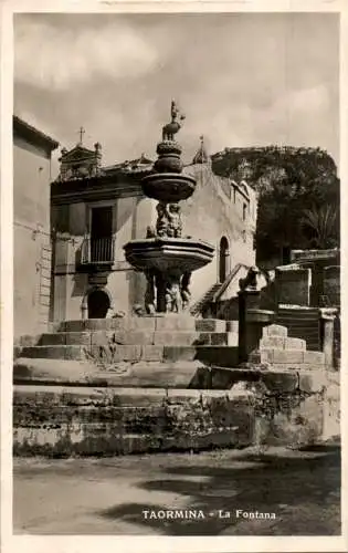 taormina, la fontana (Nr. 14646)