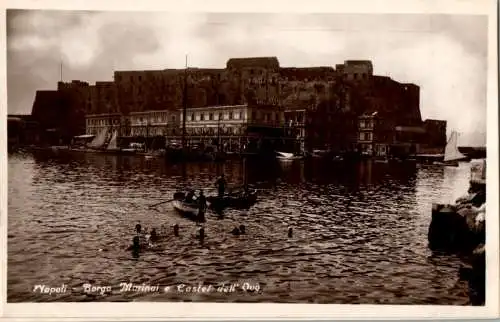 napoli, borgo marinai e castel dell ovo (Nr. 14663)