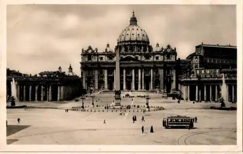 roma, piazza e basilica di s. pietro (Nr. 14684)