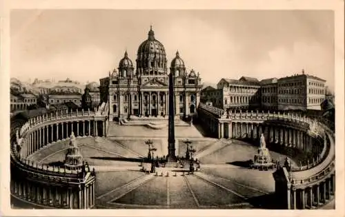 roma, piazza e basilica di s. pietro (Nr. 14685)