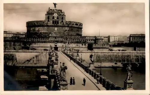 roma, ponte elio e castel s. angelo (Nr. 14686)