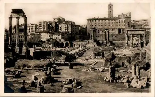 roma, foro romano e basilica giulia (Nr. 14692)