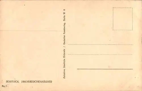 rostock, jakobikirchenhäuser (Nr. 14703)