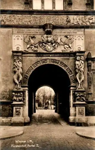 wismar, fürstenhof, portal ii (Nr. 14705)