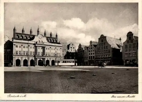 rostock, am neuen markt (Nr. 14717)