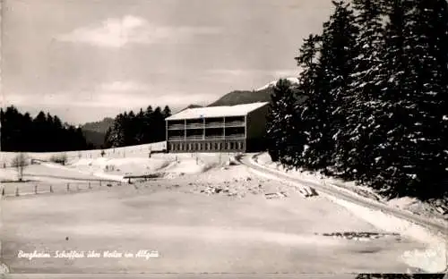 bergheim scheffau über weiler im allgäu, 1958 (Nr. 14778)