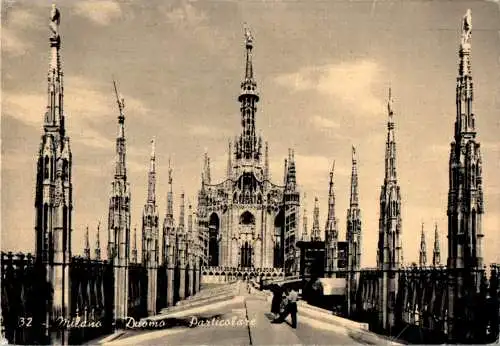 milano, il duomo, particolare, 1962 (Nr. 14832)