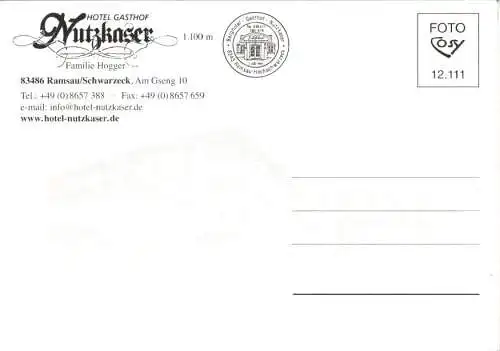 hotel nutzkaser, ramsau (Nr. 14872)