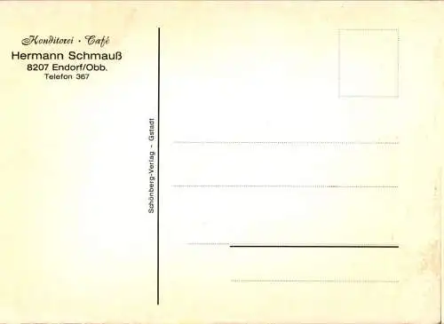 café schmauss, endorf/obb. (Nr. 14884)