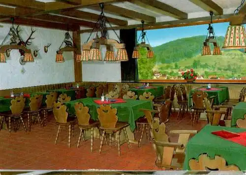 restaurant "st. hubertus", hüttenbach, 1972 (Nr. 14889)