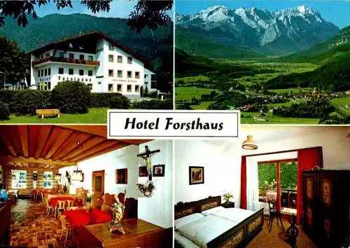 hotel forsthaus, oberau b. garmisch (Nr. 14913)