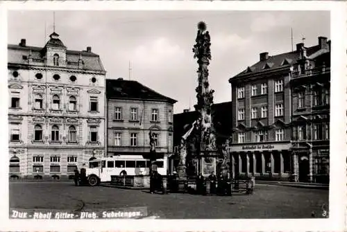 dux, adolf-hitler-platz, sudetengau, 1942 (Nr. 14942)