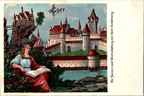 ölgemälde im stadt eger ratskeller (Nr. 14951)