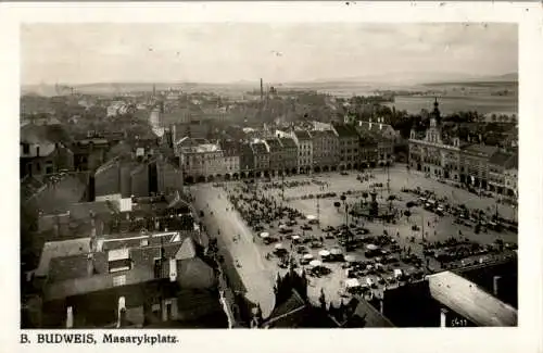 budweis, masarykplatz (Nr. 14980)