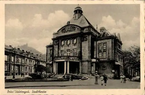 brüx, sudetengau, stadttheater (Nr. 15023)