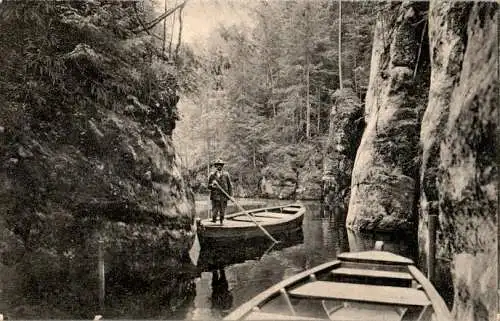 adersbacher felsen - kahnfahrt (Nr. 15037)