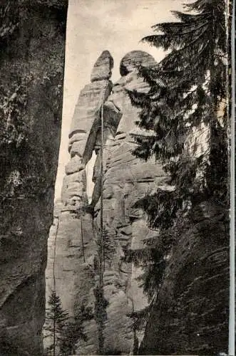 adersbacher felsen - liebespaar (Nr. 15039)