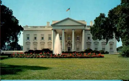 the white house, north portico (Nr. 15077)